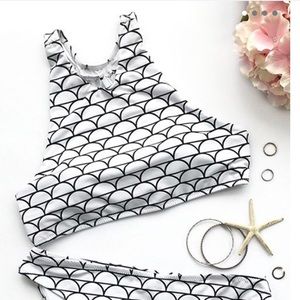 Cupshe Wave After Wave Bikini Set- size S